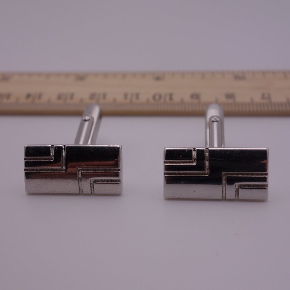 Rectangle Cuff Links - Picture 6 of 12